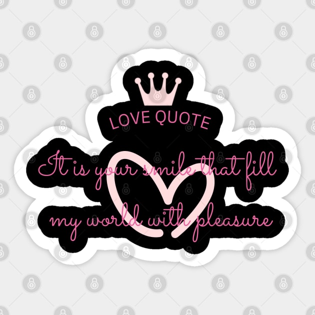 love quote Sticker by zzzozzo